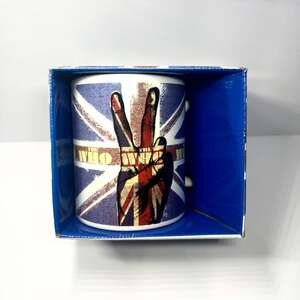 The Who 'Peace Fingers' Union Jack Flag Ceramic Coffee Mug in Gift Box